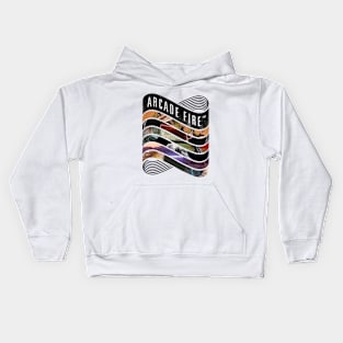 Arcade Fire - Discography Kids Hoodie